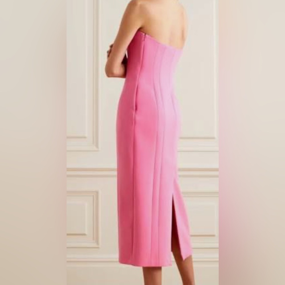A.L.C. Strapless Dress in Soft Pink Pink Grapefruit size 8 - Picture 2 of 11